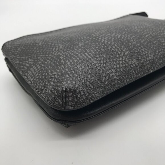 Tumi Grey Ballistic Nylon Crossbody Clutch - Picture 8 of 12